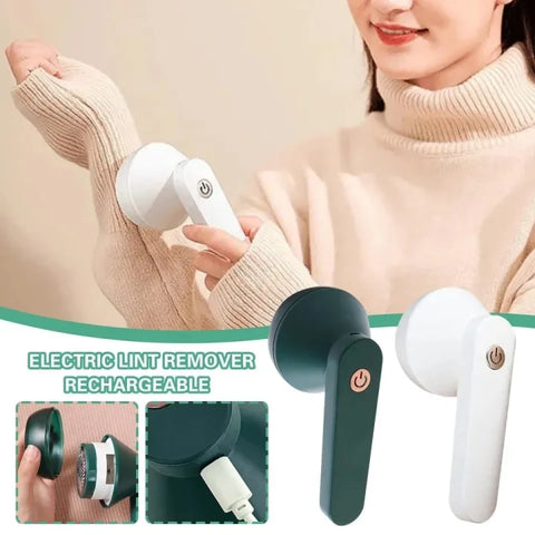 Electric Lint Remover – Rechargeable Fabric Shaver for Clothes & Sweaters